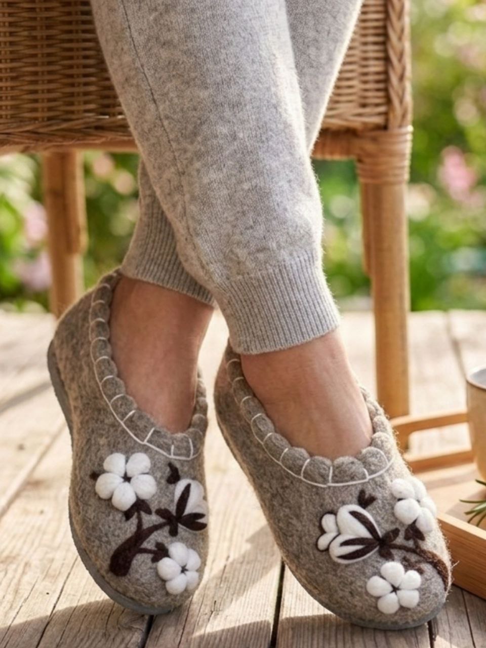 Валеные тапочки